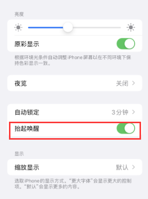 兴隆苹果授权维修站分享iPhone轻点无法唤醒怎么办