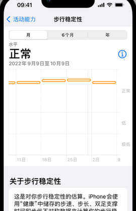 兴隆iPhone手机维修如何在iPhone开启'步行稳定性通知'